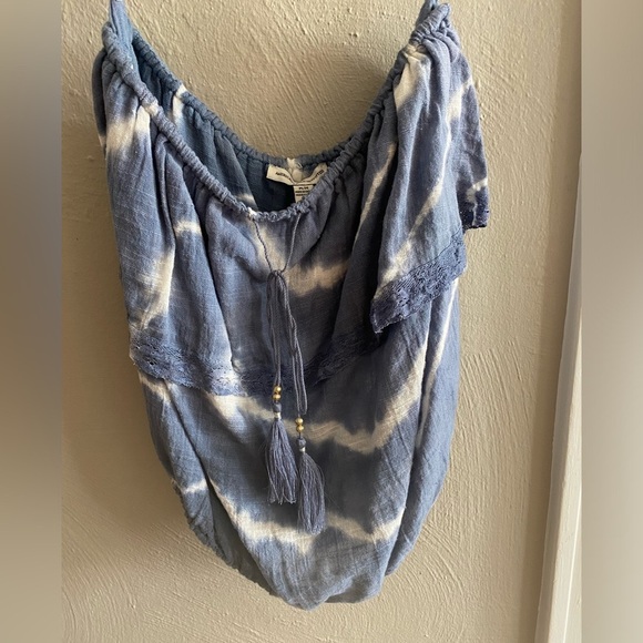 American Eagle Boho Tie Dye Tube Top - Picture 2 of 4
